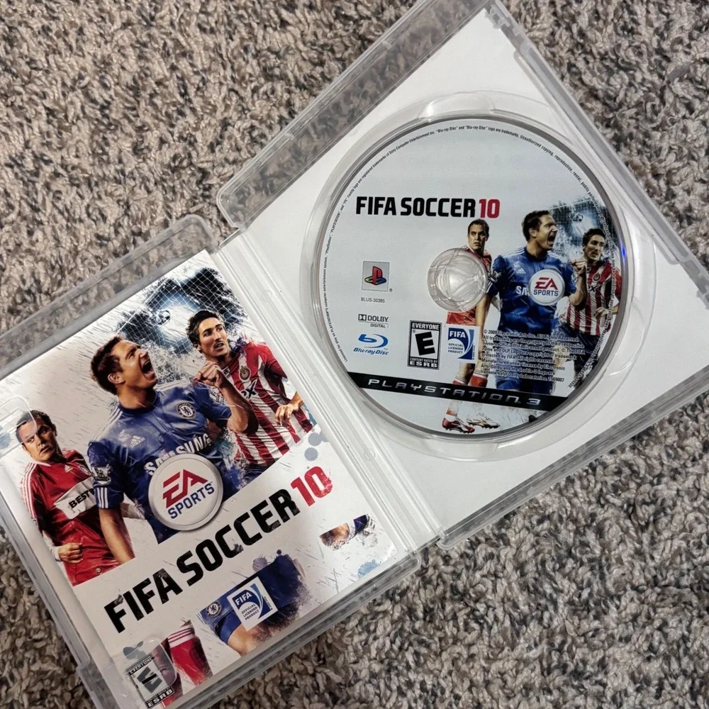 EA Sports FIFA Soccer 10 PS3 PlayStation 3 Game Complete CIB Frank Lampard MLS